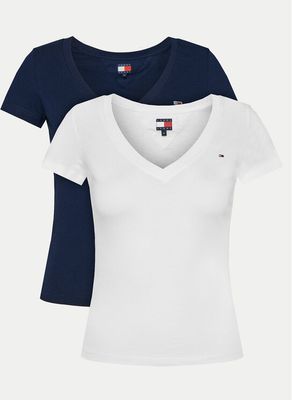 Tommy Jeans - Bluzka damska casual ze sklepu: MODIVO w kategorii: Bluzki damskie - zdjęcie WP-EBWP-BKLVO-LN0_0000304643422