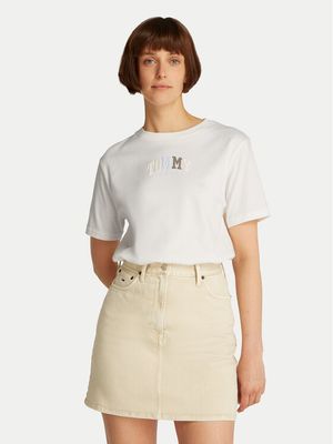 Bluzka damska na lato Tommy Jeans ze sklepu: MODIVO w kategorii: Bluzki damskie - zdjęcie WP-EBWP-BKLVO-LN0_0000304644757