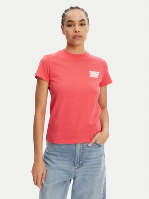 Bluzka damska letnia Tommy Jeans ze sklepu: MODIVO w kategorii: Bluzki damskie - zdjęcie WP-EBWP-BKLVO-LN0_0000304644771