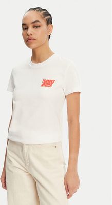 Bluzka damska młodzieżowa Tommy Jeans ze sklepu: MODIVO w kategorii: Bluzki damskie - zdjęcie WP-EBWP-BKLVO-LN0_0000304644788
