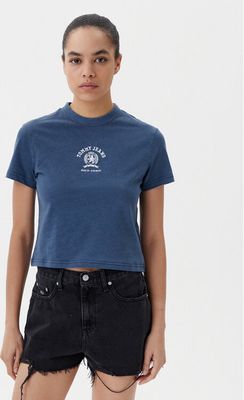 Tommy Jeans - Bluzka damska ze sklepu: MODIVO w kategorii: Bluzki damskie - zdjęcie WP-EBWP-BKLVO-LN0_0000304646898
