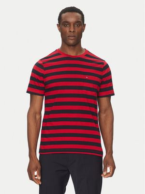 Tommy Hilfiger - T-shirt męski klasyczny ze sklepu: MODIVO w kategorii: T-shirty męskie - zdjęcie WP-EBWP-BKLVO-LN0_0000304650604
