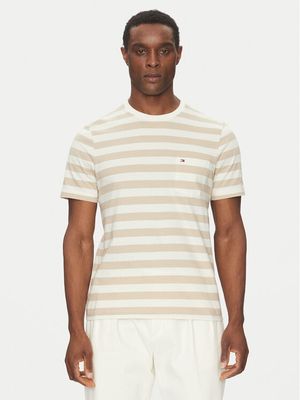 T-shirt męski casual Tommy Hilfiger ze sklepu: MODIVO w kategorii: T-shirty męskie - zdjęcie WP-EBWP-BKLVO-LN0_0000304650628