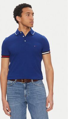 T-shirt męski klasyczny Tommy Hilfiger ze sklepu: MODIVO w kategorii: T-shirty męskie - zdjęcie WP-EBWP-BKLVO-LN0_0000304653384