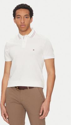 T-shirt męski klasyczny casual Tommy Hilfiger ze sklepu: MODIVO w kategorii: T-shirty męskie - zdjęcie WP-EBWP-BKLVO-LN0_0000304653414