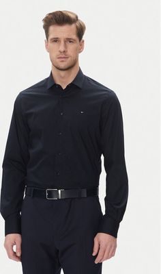 Koszula męska casual Tommy Hilfiger ze sklepu: MODIVO w kategorii: Koszule męskie - zdjęcie WP-EBWP-BKLVO-LN0_0000304654060