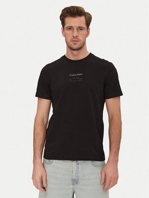 T-shirt męski na lato Calvin Klein ze sklepu: MODIVO w kategorii: T-shirty męskie - zdjęcie WP-EBWP-BKLVO-LN0_0000304663482