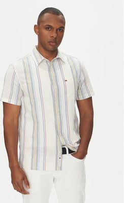 Koszula męska na wiosnę casual Tommy Jeans ze sklepu: MODIVO w kategorii: Koszule męskie - zdjęcie WP-EBWP-BKLVO-LN0_0000304664212
