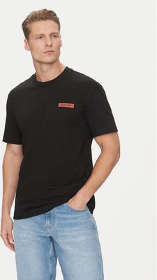 T-shirt męski casualowy Calvin Klein ze sklepu: MODIVO w kategorii: T-shirty męskie - zdjęcie WP-EBWP-BKLVO-LN0_0000304666094