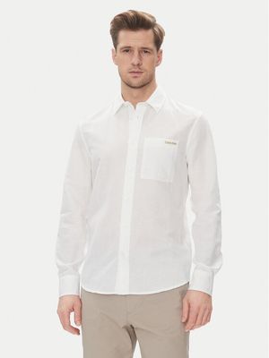 Koszula męska na wiosnę elegancka Calvin Klein Jeans ze sklepu: MODIVO w kategorii: Koszule męskie - zdjęcie WP-EBWP-BKLVO-LN0_0000304666322