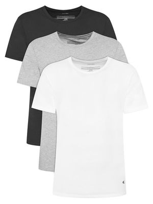 Calvin Klein Underwear - T-shirt męski casualowy bez wzorów ze sklepu: MODIVO w kategorii: T-shirty męskie - zdjęcie WP-EBWP-BKLVO-LN0_0000304667480