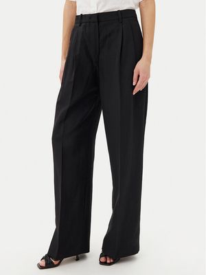 Spodnie damskie jesienne retro Tommy Hilfiger ze sklepu: MODIVO w kategorii: Spodnie damskie - zdjęcie WP-EBWP-BKLVO-LN0_0000304676499