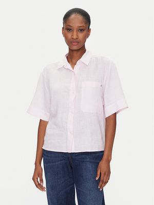 Koszula damska casual Tommy Hilfiger ze sklepu: MODIVO w kategorii: Koszule damskie - zdjęcie WP-EBWP-BKLVO-LN0_0000304676574