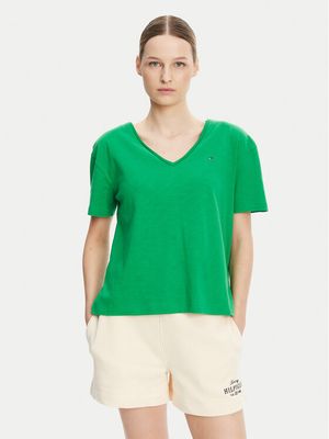 Tommy Hilfiger - Bluzka damska na lato ze sklepu: MODIVO w kategorii: Bluzki damskie - zdjęcie WP-EBWP-BKLVO-LN0_0000304678370