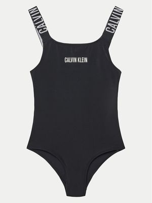 Calvin Klein Swimwear - Strój kąpielowy z napisami ze sklepu: MODIVO w kategorii: Stroje kąpielowe - zdjęcie WP-EBWP-BKLVO-LN0_0000304678516