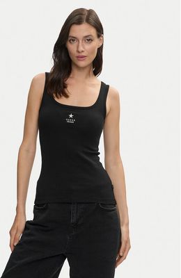 Bluzka damska casual Guess Jeans ze sklepu: MODIVO w kategorii: Bluzki damskie - zdjęcie WP-EBWP-BKLVO-LN0_0000304680380