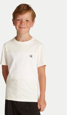 T-shirt chłopięce zimowy Calvin Klein Jeans ze sklepu: MODIVO w kategorii: T-shirty chłopięce - zdjęcie WP-EBWP-BKLVO-LN0_0000304682605