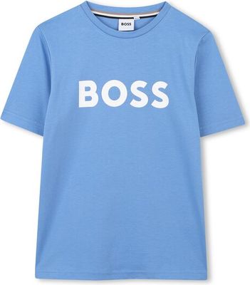 T-shirt chłopięce na zimę BOSS ze sklepu: MODIVO w kategorii: T-shirty chłopięce - zdjęcie WP-EBWP-BKLVO-LN0_0000304691157