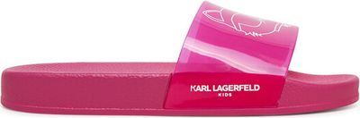 Klapki dziecięce letnie Karl Lagerfeld Kids ze sklepu: MODIVO w kategorii: Klapki dziecięce - zdjęcie WP-EBWP-BKLVO-LN0_0000304693991
