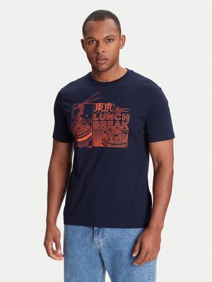 T-shirt męski na lato United Colors Of Benetton ze sklepu: MODIVO w kategorii: T-shirty męskie - zdjęcie WP-EBWP-BKLVO-LN0_0000304713422
