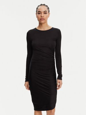 Armani Exchange - Sukienka casual ze sklepu: MODIVO w kategorii: Sukienki - zdjęcie WP-EBWP-BKLVO-LN0_0000304717284