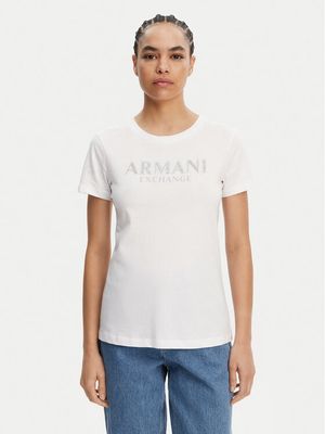 Bluzka damska na wiosnę Armani Exchange ze sklepu: MODIVO w kategorii: Bluzki damskie - zdjęcie WP-EBWP-BKLVO-LN0_0000304717291
