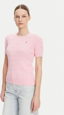 Sweter damski na zimę Tommy Hilfiger ze sklepu: MODIVO w kategorii: Swetry damskie - zdjęcie WP-EBWP-BKLVO-LN0_0000304721014