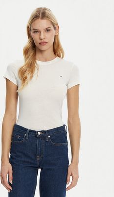 Tommy Jeans - Bluzka damska casual ze sklepu: MODIVO w kategorii: Bluzki damskie - zdjęcie WP-EBWP-BKLVO-LN0_0000304721373