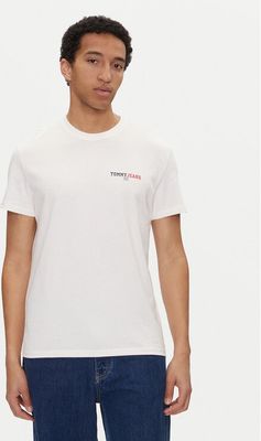 T-shirt męski na lato Tommy Jeans ze sklepu: MODIVO w kategorii: T-shirty męskie - zdjęcie WP-EBWP-BKLVO-LN0_0000304722011
