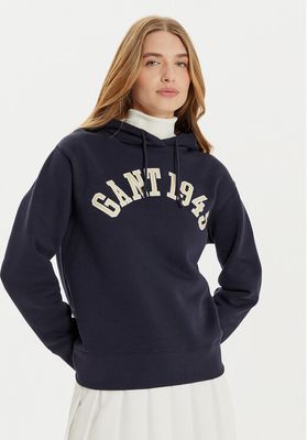 Bluza damska jesienna Gant ze sklepu: MODIVO w kategorii: Bluzy damskie - zdjęcie WP-EBWP-BKLVO-LN0_0000304723780