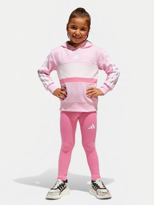 adidas - Komplet dziewczęcy w sportowym stylu ze sklepu: MODIVO w kategorii: Komplety dziewczęce - zdjęcie WP-EBWP-BKLVO-LN0_0000304733475