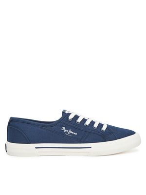 Trampki damskie wiosenne na lato Pepe Jeans ze sklepu: MODIVO w kategorii: Trampki damskie - zdjęcie WP-EBWP-BKLVO-LN0_0000304740565