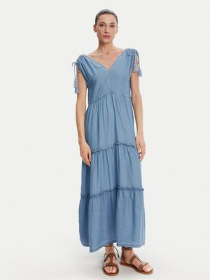 Sukienka prosta Pepe Jeans ze sklepu: MODIVO w kategorii: Sukienki - zdjęcie WP-EBWP-BKLVO-LN0_0000304746291