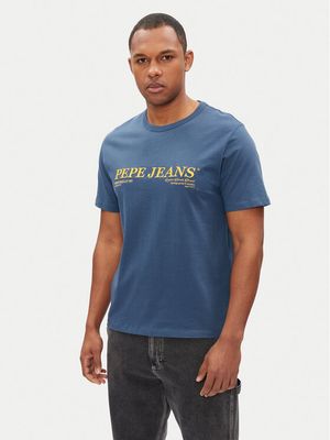 T-shirt męski wiosenny Pepe Jeans ze sklepu: MODIVO w kategorii: T-shirty męskie - zdjęcie WP-EBWP-BKLVO-LN0_0000304747779