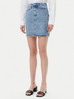 Spódnica Karl Lagerfeld Jeans ze sklepu: MODIVO w kategorii: Spódnice - zdjęcie WP-EBWP-BKLVO-LN0_0000304771088
