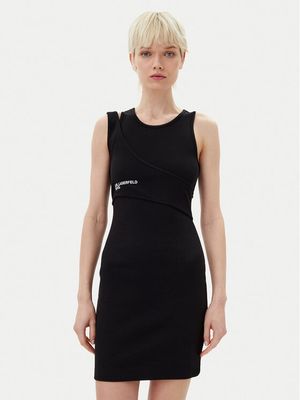 Sukienka letnia Karl Lagerfeld Jeans ze sklepu: MODIVO w kategorii: Sukienki - zdjęcie WP-EBWP-BKLVO-LN0_0000304771125