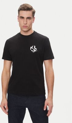 Karl Lagerfeld Jeans - T-shirt męski casual ze sklepu: MODIVO w kategorii: T-shirty męskie - zdjęcie WP-EBWP-BKLVO-LN0_0000304776793