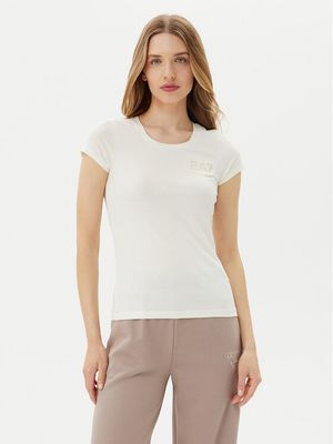 Bluzka damska na lato EA7 Emporio Armani ze sklepu: MODIVO w kategorii: Bluzki damskie - zdjęcie WP-EBWP-BKLVO-LN0_0000304790089