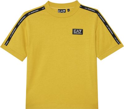 T-shirt chłopięce casual na lato EA7 Emporio Armani ze sklepu: MODIVO w kategorii: T-shirty chłopięce - zdjęcie WP-EBWP-BKLVO-LN0_0000304790348