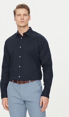 Koszula męska jesienna casual Jack & Jones ze sklepu: MODIVO w kategorii: Koszule męskie - zdjęcie WP-EBWP-BKLVO-LN0_0000304801426
