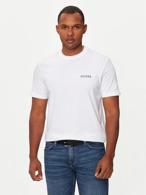 Guess - T-shirt męski na lato ze sklepu: MODIVO w kategorii: T-shirty męskie - zdjęcie WP-EBWP-BKLVO-LN0_0000304802331