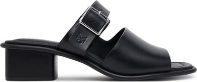 Klapki damskie na lato Calvin Klein Jeans ze sklepu: MODIVO w kategorii: Klapki damskie - zdjęcie WP-EBWP-BKLVO-LN0_0000304826016