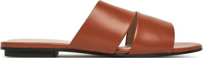 Klapki damskie na lato Calvin Klein ze sklepu: MODIVO w kategorii: Klapki damskie - zdjęcie WP-EBWP-BKLVO-LN0_0000304828492