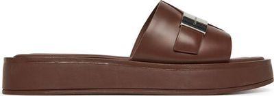 Klapki damskie na lato Calvin Klein ze sklepu: MODIVO w kategorii: Klapki damskie - zdjęcie WP-EBWP-BKLVO-LN0_0000304828553