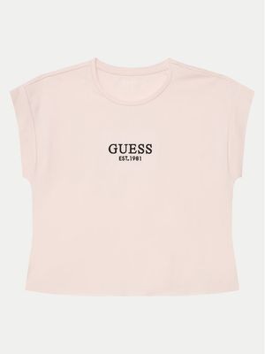 Bluzka dziewczęca letnia Guess ze sklepu: MODIVO w kategorii: Bluzki dziewczęce - zdjęcie WP-EBWP-BKLVO-LN0_0000304846328