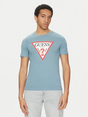 Guess - T-shirt męski na lato ze sklepu: MODIVO w kategorii: T-shirty męskie - zdjęcie WP-EBWP-BKLVO-LN0_0000304851513