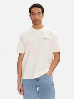 T-shirt męski na wiosnę Guess Jeans ze sklepu: MODIVO w kategorii: T-shirty męskie - zdjęcie WP-EBWP-BKLVO-LN0_0000304851551