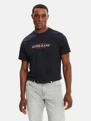 T-shirt męski młodzieżowy Guess Jeans ze sklepu: MODIVO w kategorii: T-shirty męskie - zdjęcie WP-EBWP-BKLVO-LN0_0000304852237