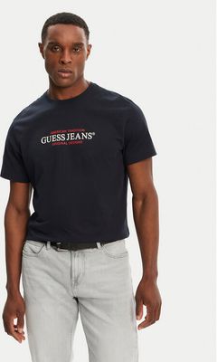 T-shirt męski młodzieżowy Guess Jeans ze sklepu: MODIVO w kategorii: T-shirty męskie - zdjęcie WP-EBWP-BKLVO-LN0_0000304852237
