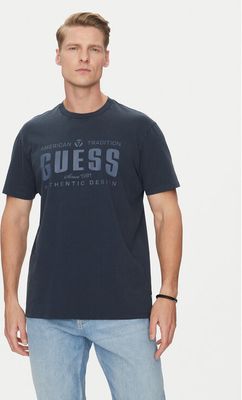 T-shirt męski młodzieżowy Guess ze sklepu: MODIVO w kategorii: T-shirty męskie - zdjęcie WP-EBWP-BKLVO-LN0_0000304854071